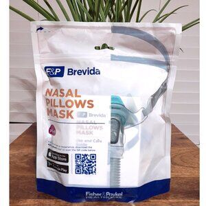 F&P Brevida BRE1SA Nasal Pillows Mask KIT XS-S Cushions Factory Sealed NEW